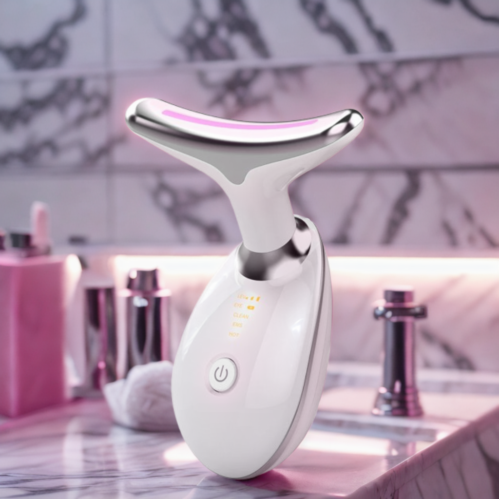 AuraSkinLux™ Facial & Neck Lifting Massager