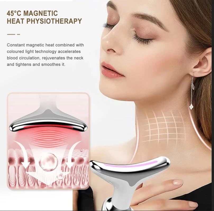 AuraSkinLux™ Facial & Neck Lifting Massager