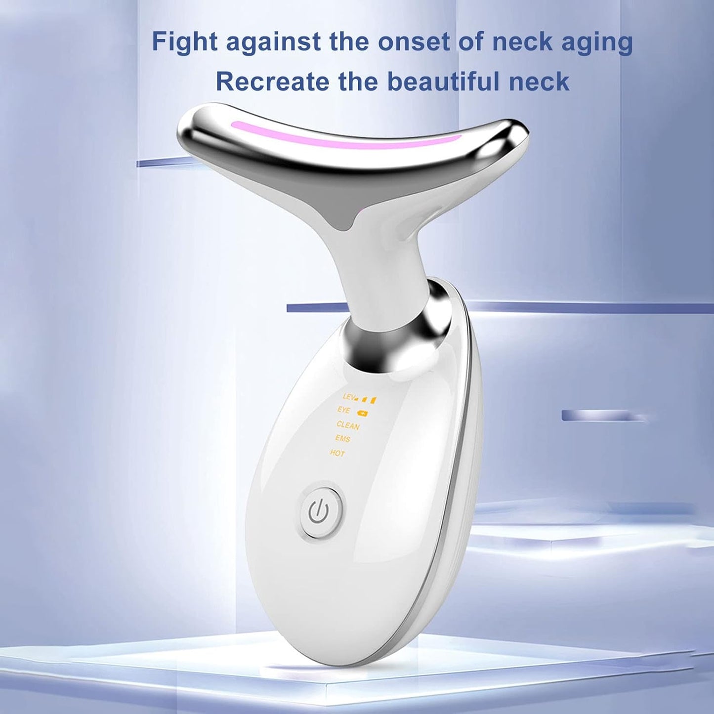 AuraSkinLux™ Facial & Neck Lifting Massager