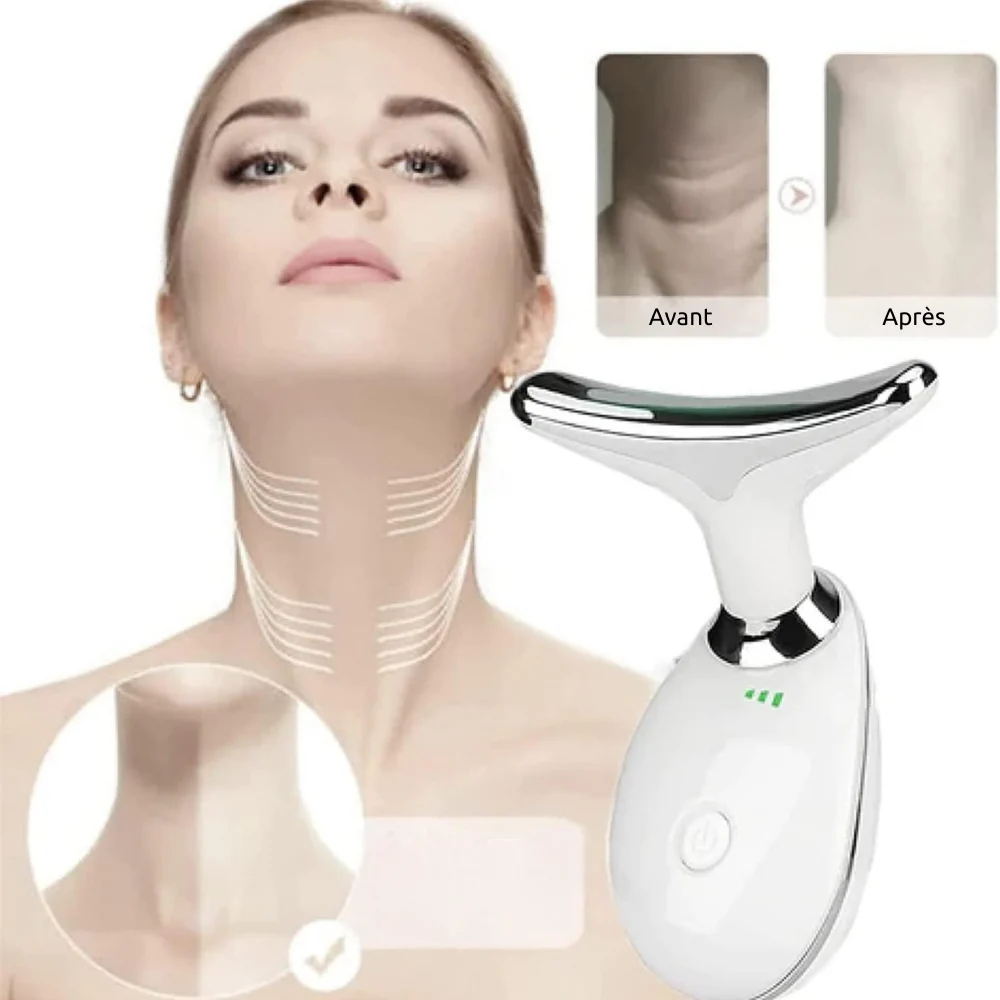 AuraSkinLux™ Facial & Neck Lifting Massager